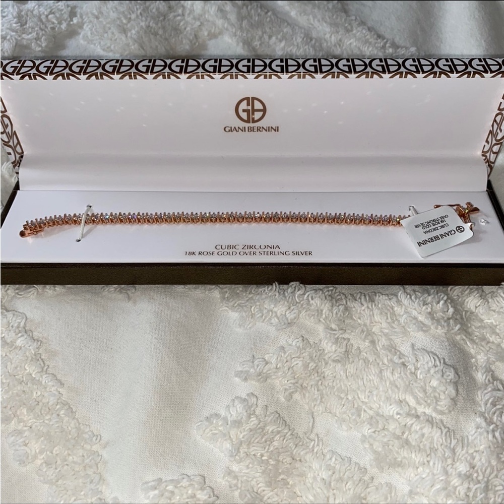 Rose Gold Tennis Bracelet